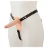 You2Toys - strap-on vibrator s remenom - punjivi - natur
