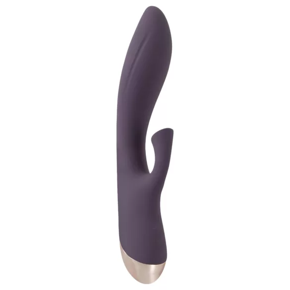 Javida - vodootporni vibrator s usisavačem za klitoris - ljubičasta