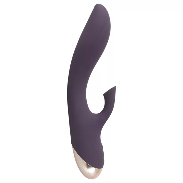 Javida - vodootporni vibrator s usisavačem za klitoris - ljubičasta