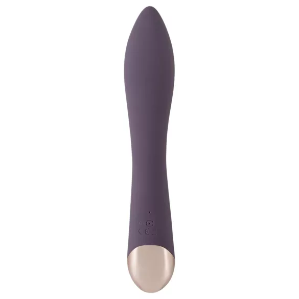 Javida - vodootporni vibrator s usisavačem za klitoris - ljubičasta