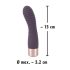 You2Toys Elegant Flexy - Baterijski G-točka vibrator s naborima (ljubičasti)