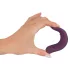 SMILE - vibratorske gaćice - klitoralni vibrator na punjenje - ljubičasta