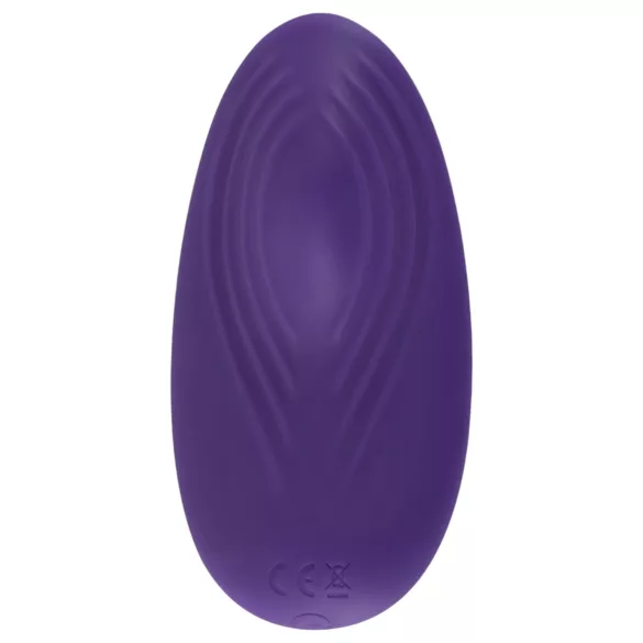 SMILE - Vibrator za gaćice s daljinskim upravljačem - punjivi, ljubičasta