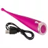 Couples Choice - vibrator za klitoris na punjenje - roza