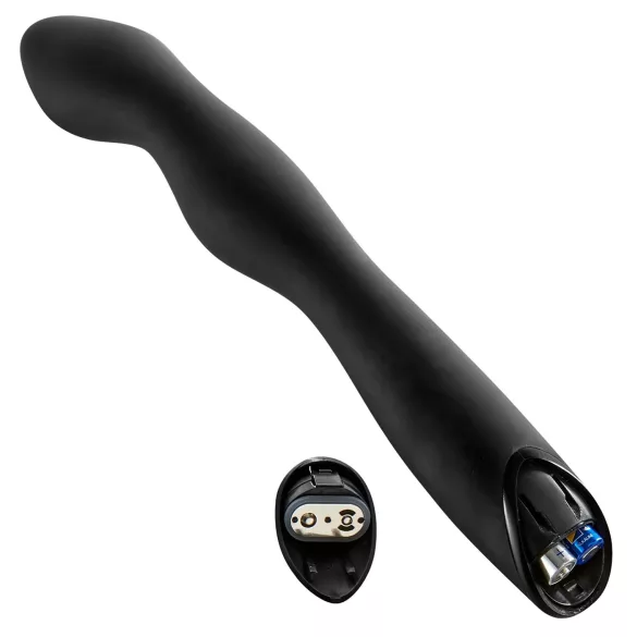 Rebel - vibrator za prostatu s 2 motora - crni