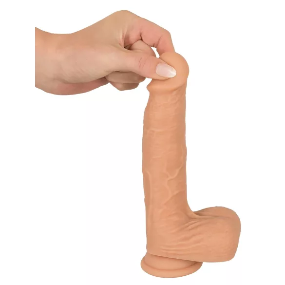 You2Toys - vibrator s potiskom - realističan silikon natur