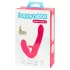 Happyrabbit - Strapless strap-on vibrator - s vibratorom - silikon ružičasti