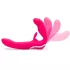 Happyrabbit - Strapless strap-on vibrator - s vibratorom - silikon ružičasti