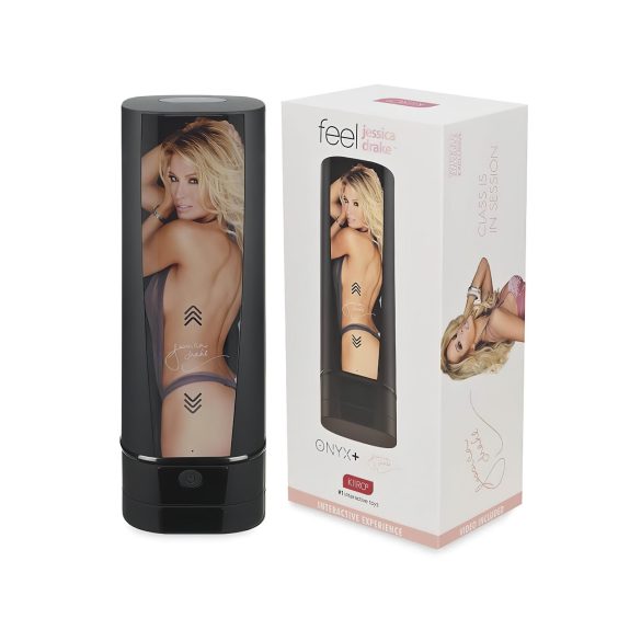 Kiiroo Onyx+ Jessica Drake - interaktivni masturbator - crni