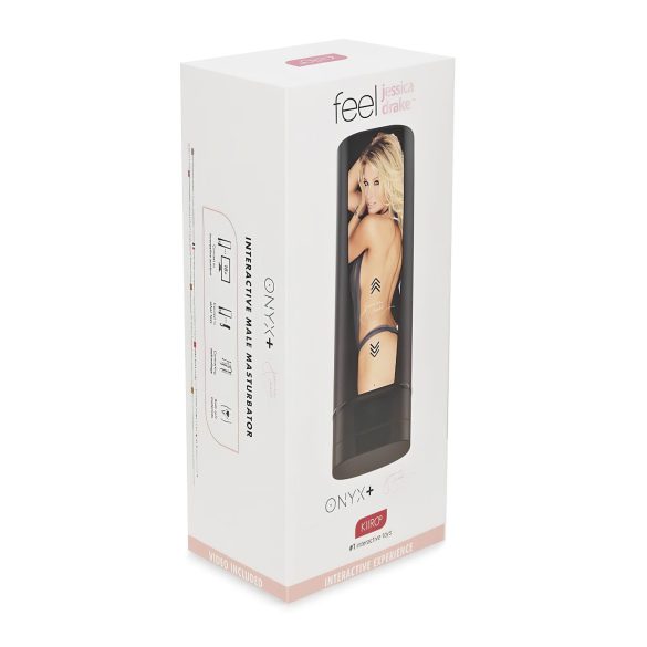Kiiroo Onyx+ Jessica Drake - interaktivni masturbator - crni