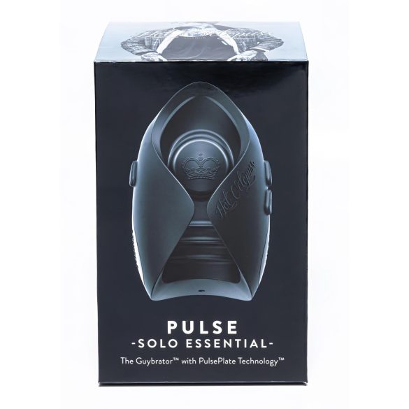 Hot Octopuss Pulse Solo Essential - vibrator za muškarce s baterijom (crna)