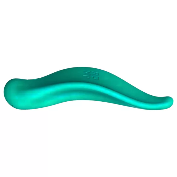 ROMP Wave - punjivi vodootporni vibrator za klitoris - zeleni