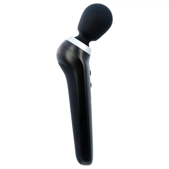 PalmPower Extreme Wand - masažni vibrator na baterije - crni