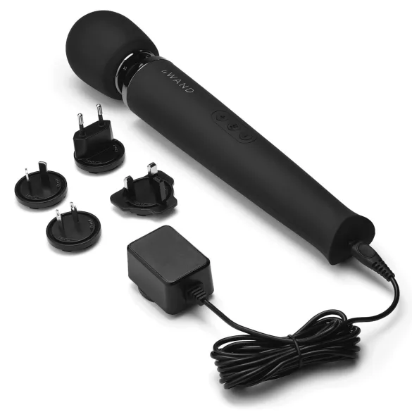Le Wand Petite - masažer vibrator na baterije - crni