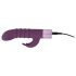 Rabbit Vibe - akumulatorski G-točka vibrator s klitoralnim stimulatorom (ljubičasti)