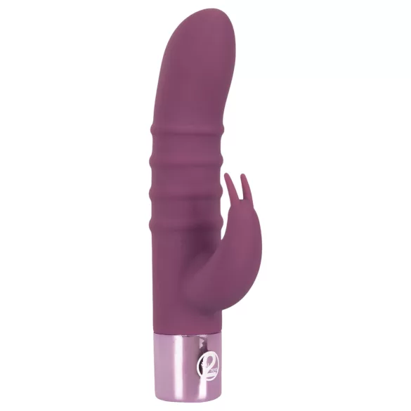Rabbit Vibe - vibrator za G-točku s klitoralnim nastavkom - punjivi - ljubičasti