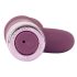 Rabbit Vibe - akumulatorski G-točka vibrator s klitoralnim stimulatorom (ljubičasti)