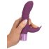 Rabbit Vibe - akumulatorski G-točka vibrator s klitoralnim stimulatorom (ljubičasti)