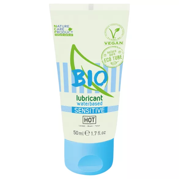 HOT Bio Sensitive - lubrikant na bazi vode - veganski - 50 ml