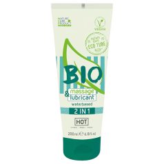   HOT Bio 2IN1 - lubrikant na bazi vode i gel za masažu - 200ml