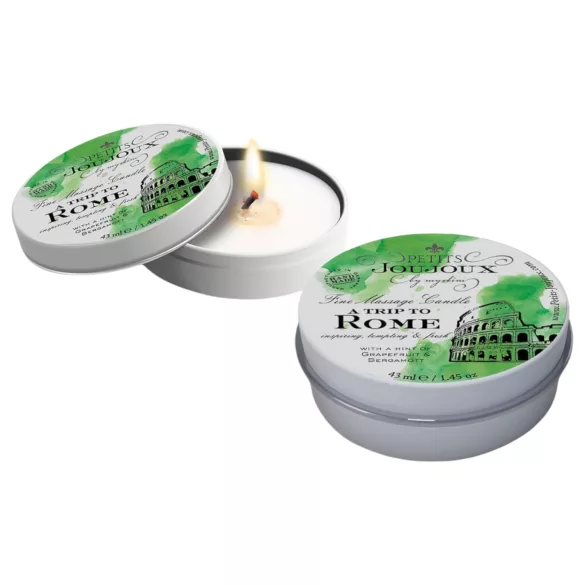 Petits Joujoux Rome - masažna svijeća - grejp bergamot - 43ml