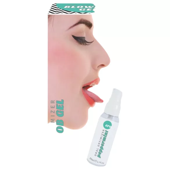 Blowjob Gel - oralni lubrikant gel - okus menta - 50ml