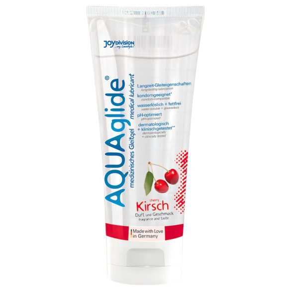 AQUAglide lubrikant s okusom trešnje - 100 ml