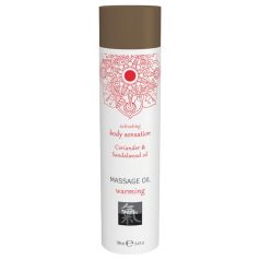  Shiatsu Warming - masažno ulje - korijander i sandalovina 100ml