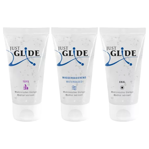 Just Glide - lubrikant set - 3x50ml