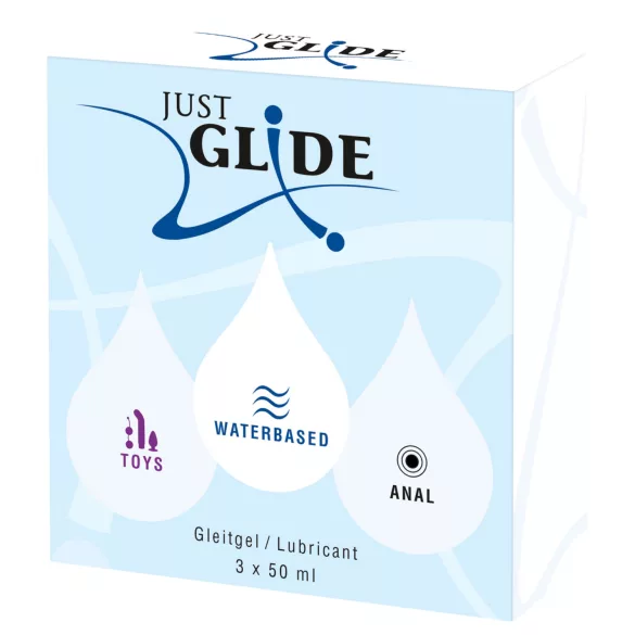 Just Glide - lubrikant set - 3x50ml