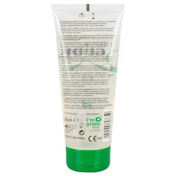 Just Glide Bio - vegansko lubrikantno sredstvo na bazi vode (50 ml) - 200ml