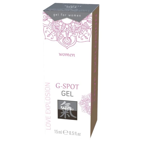 HOT Shiatsu G-Spot - Gel za stimulaciju G-točke - 15ml