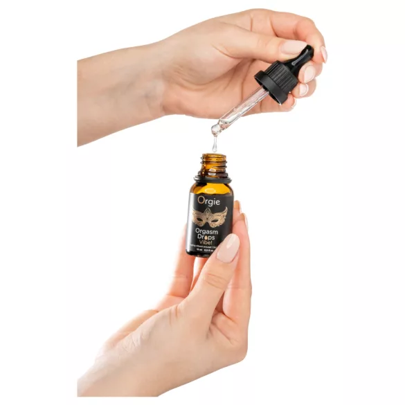 Orgie Orgasm Drops Vibe - bizućkavi intimni gel za žene (15 ml)