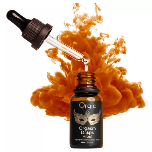 Orgie Orgasm Drops Vibe - bizućkavi intimni gel za žene (15 ml)