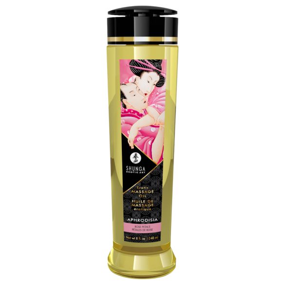 Shunga - masažno ulje - ruža - 240ml