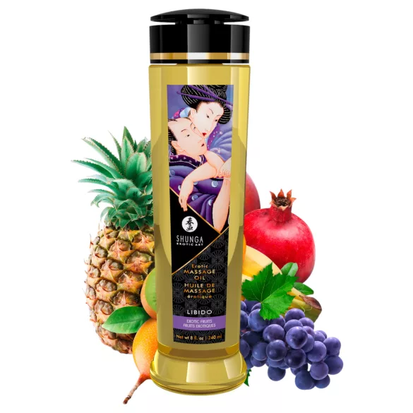 Shunga - ulje za masažu - egzotično voće - 240ml