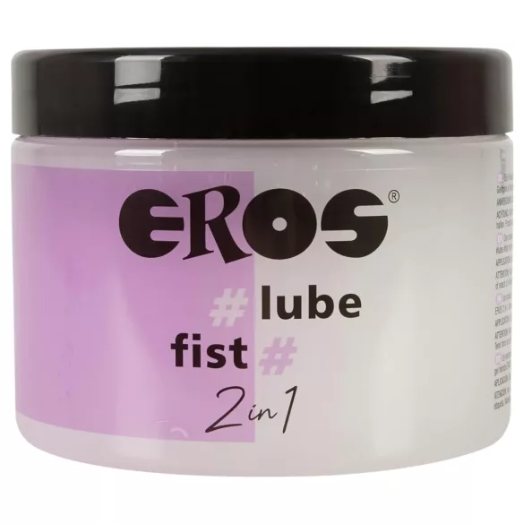 EROS - 2u1 lubrikant i fisting gel - hibridna formula - 500 ml