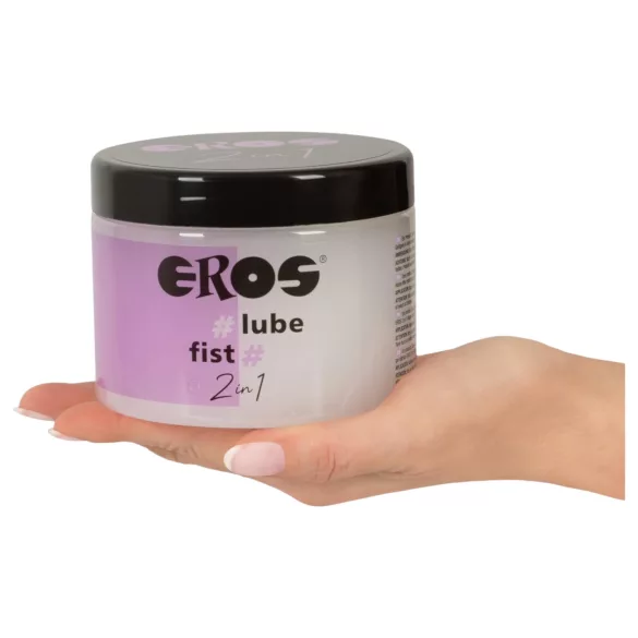 EROS - 2u1 lubrikant i fisting gel - hibridna formula - 500 ml
