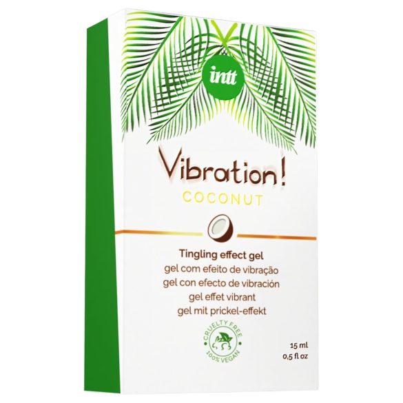 Intt Vibration! - tekući vibrator - kokos - 15 ml