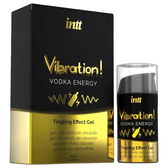 Intt Vibration! - tekući vibrator - Vodka Energy - 15ml