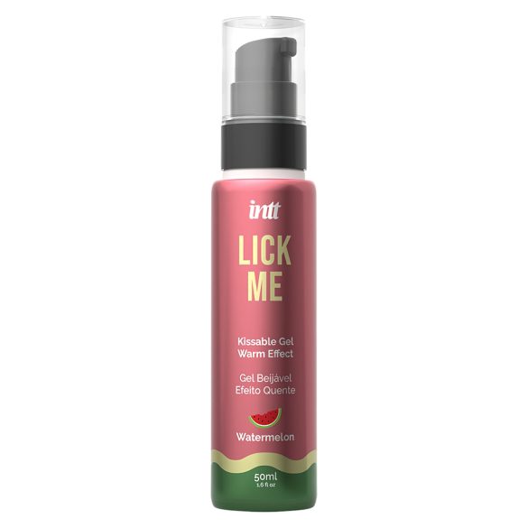 Intt Lick Me - lubrikant s efektom zagrijavanja - lubenica - 50ml