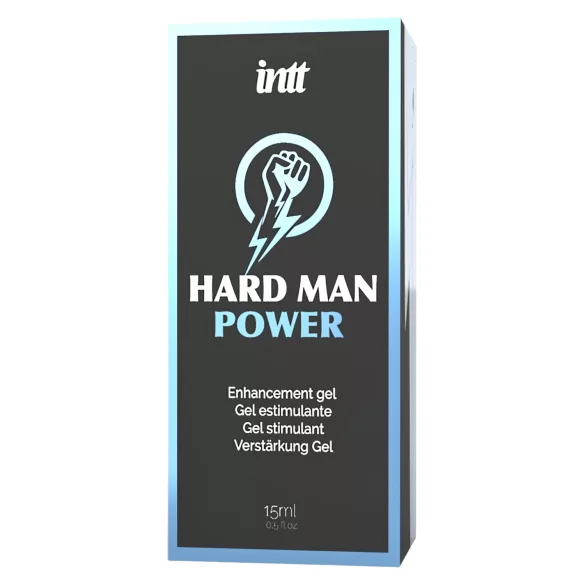 Intt Hard Man Power - stimulirajući gel za muškarce - 15 ml