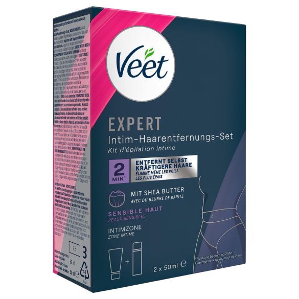 Veet - krema za intimnu depilaciju i hidratantna pjena za žene (2*50 ml)