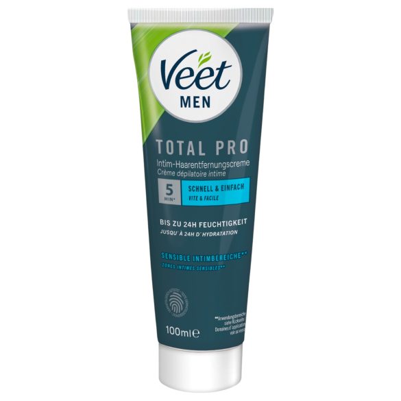 Veet - krema za intimno uklanjanje dlačica i balzam za muškarce (100+50ml)
