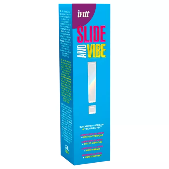 Intt - jestivi intimni lubrikant s efektom bizarenja - kupina - 35ml