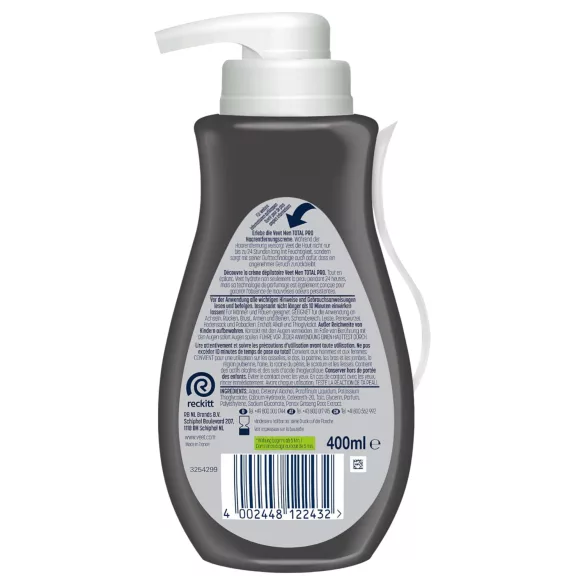 Veet - krema za depilaciju za muškarce - 400 ml