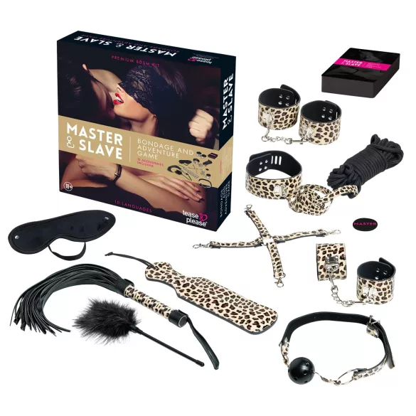 tease & please - Master & Slave - premium BDSM avanturistički set za parove (13-dijelni)