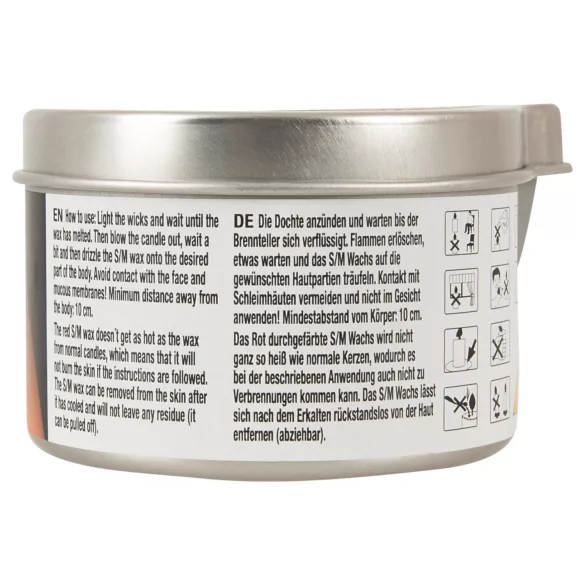 BDSM Kerze - erotska svijeća za tijelo - parafin - 100ml