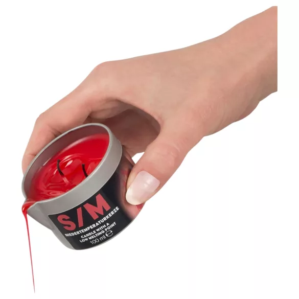 BDSM Kerze - erotska svijeća za tijelo - parafin - 100ml