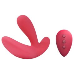   Cotoxo Saddle - vibrator za prostatu s daljinskim upravljačem - crveni